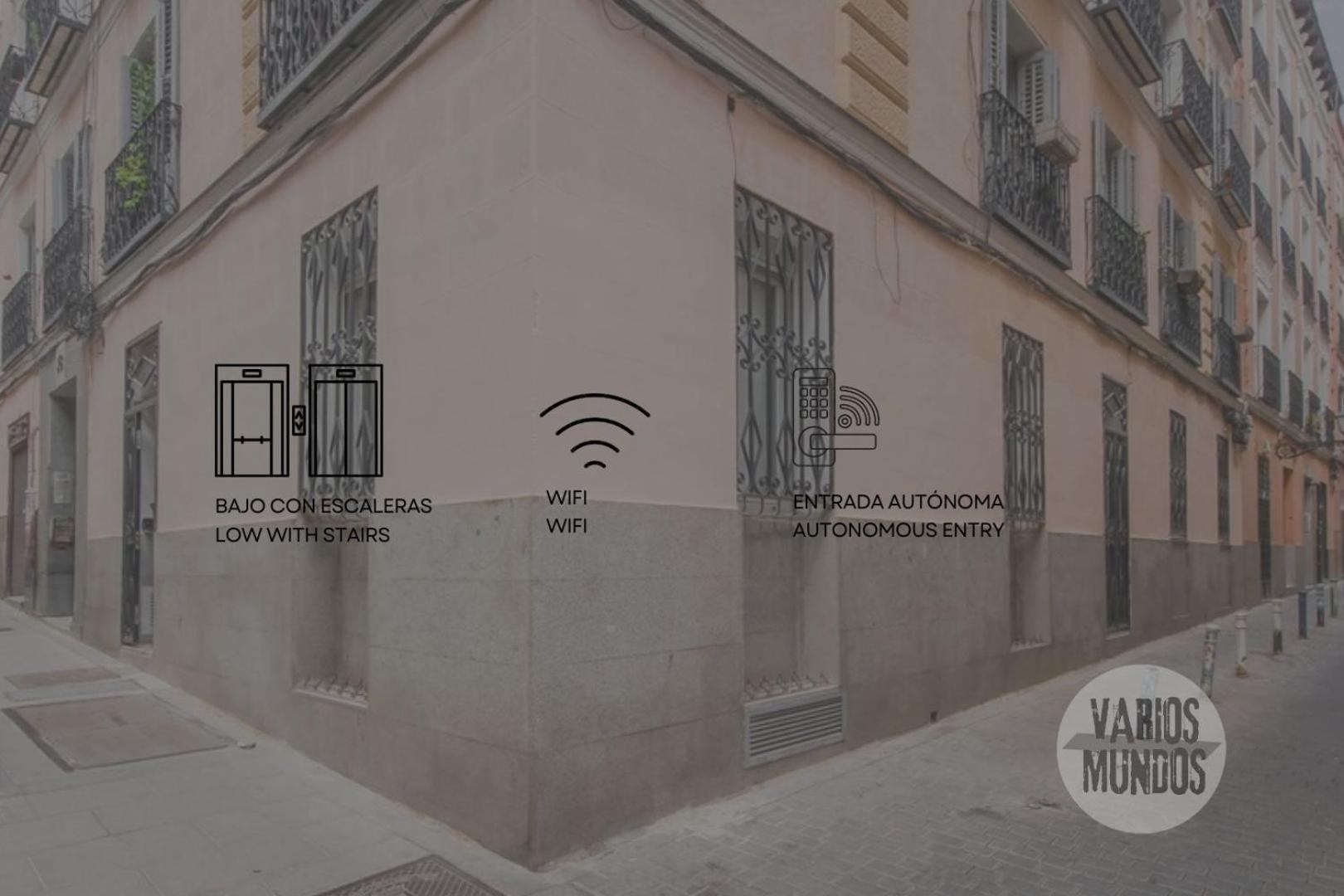 מדריד Bajo Duplex 7Pax A 5 Min De Gran Via-Malasana מראה חיצוני תמונה